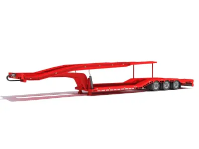 Platform Transporter Trailer 3D model