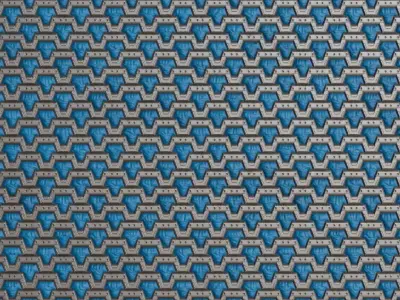 Sci-Fi Wall PBR Seamless Texture 7