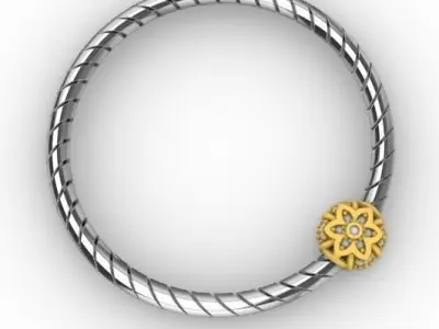 Pasante charm Joyeria 3D model