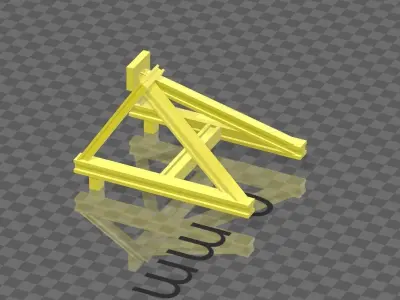 N Scale Hayes Bumper v3 Free 3D model