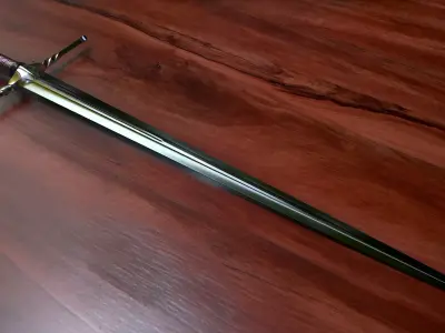 Steel Sword Low-poly 3D model buy