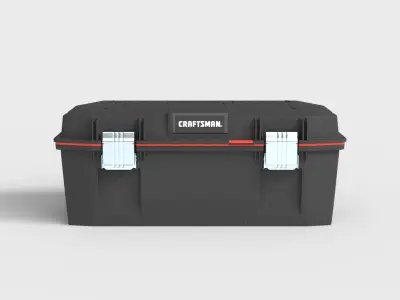 CRAFTSMAN TOOLBOX Low-poly 3D model