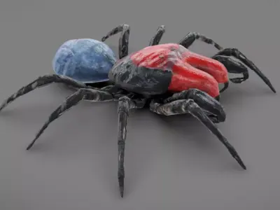 Spider - Read Description Low-poly 3D model