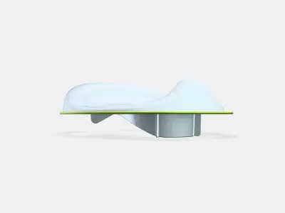 TOSSIG Toilettensitz Low-poly 3D model