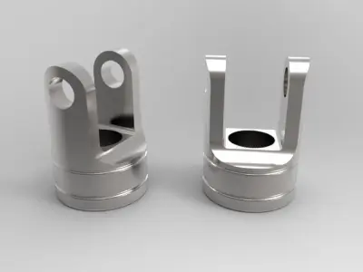 Giunto cardanico  joint 3D model