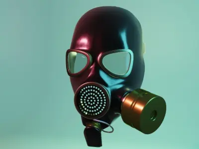 Gasmask Prototype 3D model