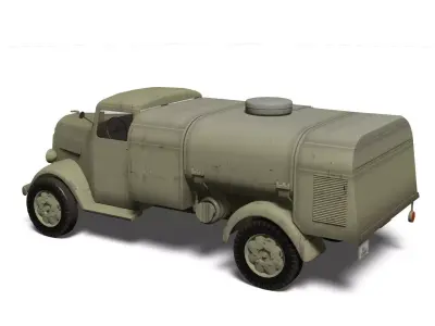 military truck 3D model by fumio-yamazaki