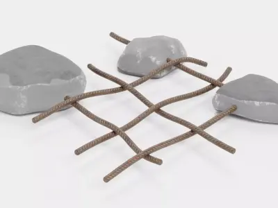 -Concrete Debris V6- 3D model