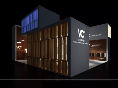 Exhibition - Area -8X9-3DMAX2011-021 3D model