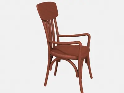 Old chair 3D model buy