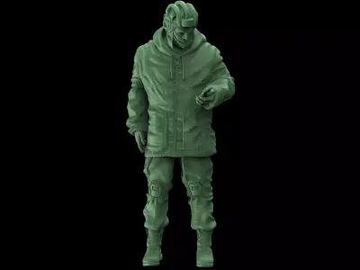 UKRAINIAN Tank Crew 3D print model