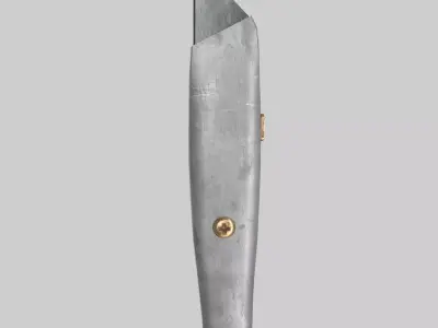 Electrician Knife Low-poly 3D model