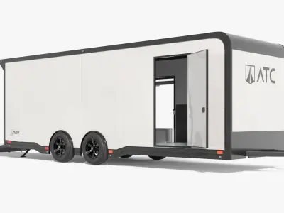  ATC Enclosed Car Hauler Trailer Simplified 