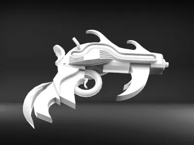 Weapon Free low-poly 3D model