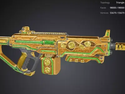 Lemon Gun 3D model