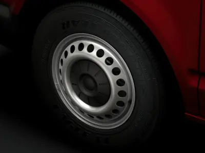 Volkswagen Transporter Van T6 2020 wheel 3D model