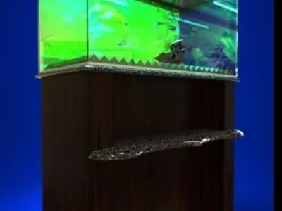 Aquarium 150 L 3D model