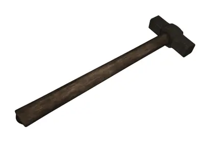 KGF AXE Free low-poly 3D model