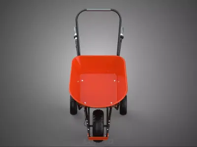TIPPING TILT DUMP ELECTRIC WHEELBARROW WHEEL BARROW BATTERY BLDC 3D model