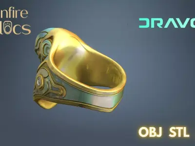  Dravos Ring 3D print model