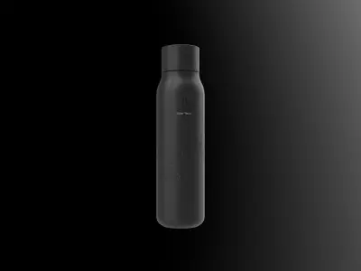 Water bottle Low-poly 3D model purchase