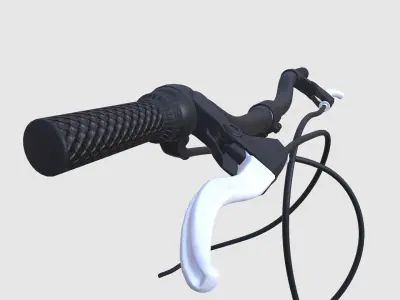 Bicycle Handlebar 3D model purchase