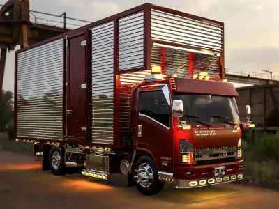 ISUZU NNR Custom  3D model