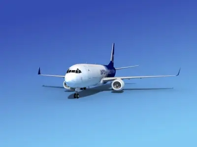 Boeing 737-800ER United Cargo 3D model