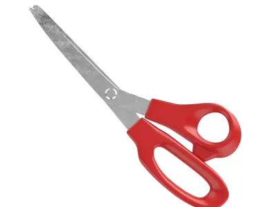 Scissors pair of 3D model buy