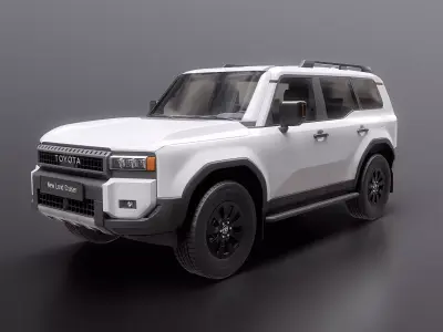 Toyota Land Cruiser 250 Prado 3D model