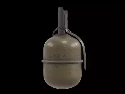 RGD - 5 Hand Grenade 3D model