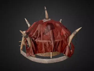 Orc House Low-poly 3D model purchase