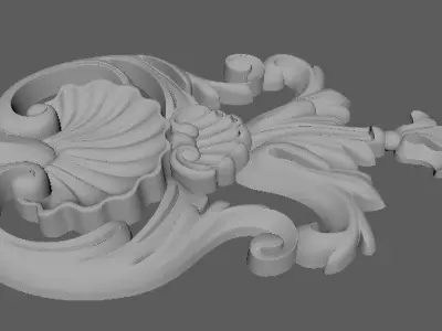dekor ornament 3D model 228