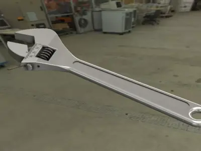 ENGLISH WRENCH 3D model