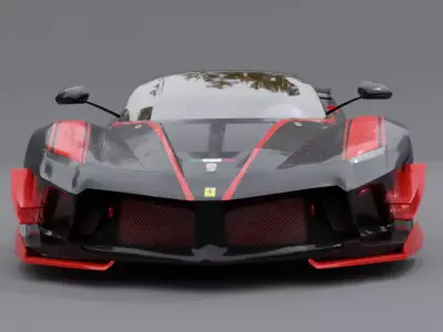 Ferrari FXX K Evo 3D model