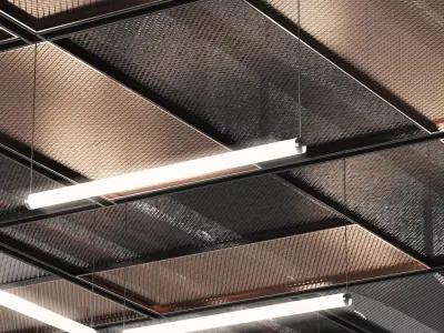 industrial ceiling 3D model