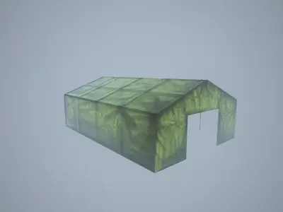Small Tent  Free low-poly 3D model