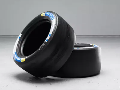 Michelin Pilot Sport Slick Bundle 3D model