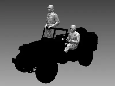 general Patton 3D print model purchase