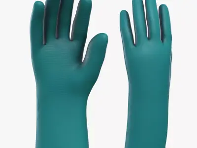 Gloves 3D model purchase