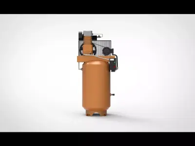 Air compressor type BB 3D model