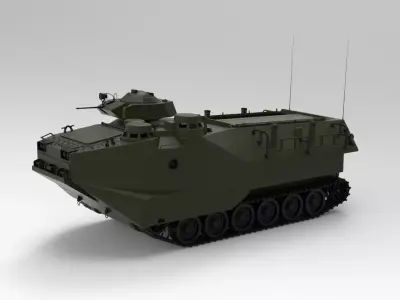 Assault Amphibious Vehicle 3D model