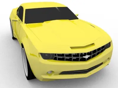 Chevrolet camaro   Free 3D model