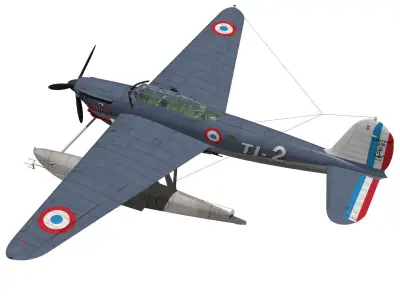  Latecoere 298 3D model purchase