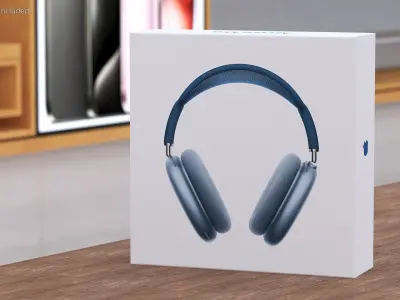 Box AirPods Max 3D model