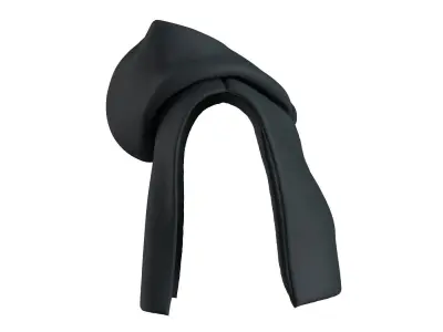 Dark Grey Hood Warmer 3D model