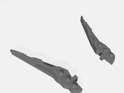 Recca Horn from Flame of Recca 3D print model