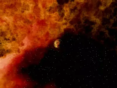 The Ignis Cataclysm Nebula HDRI 16k seamless 3D model