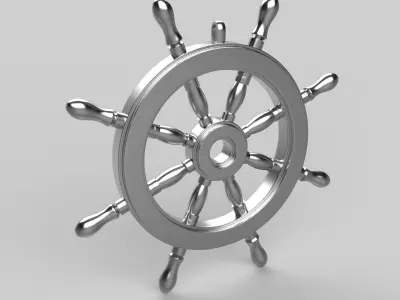 Vessel Wheel  3D model
