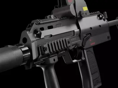 HK MP7 3D model